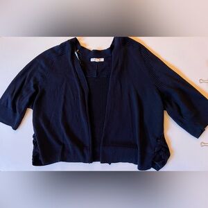 Maurices Navy Blue Cardigan Sweater